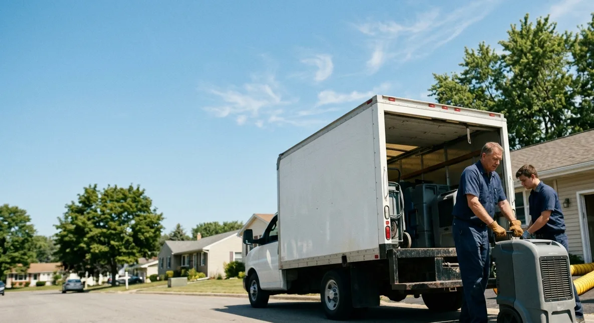 Water Damage Cleanup in Aledo, IL near me